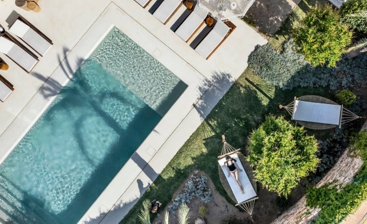 Mar Suites Formentera piscina aérea
