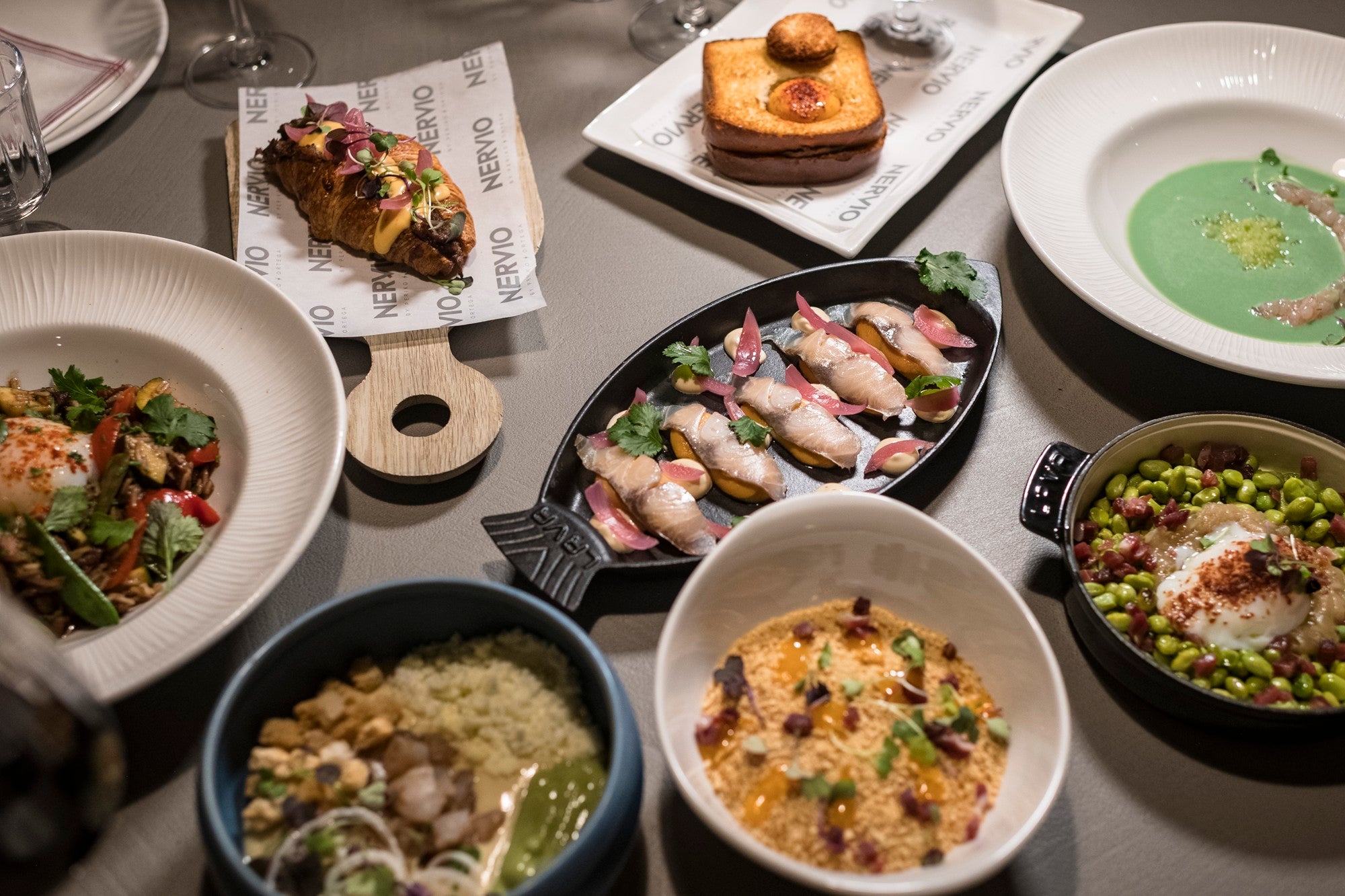 platos restaurante nervio