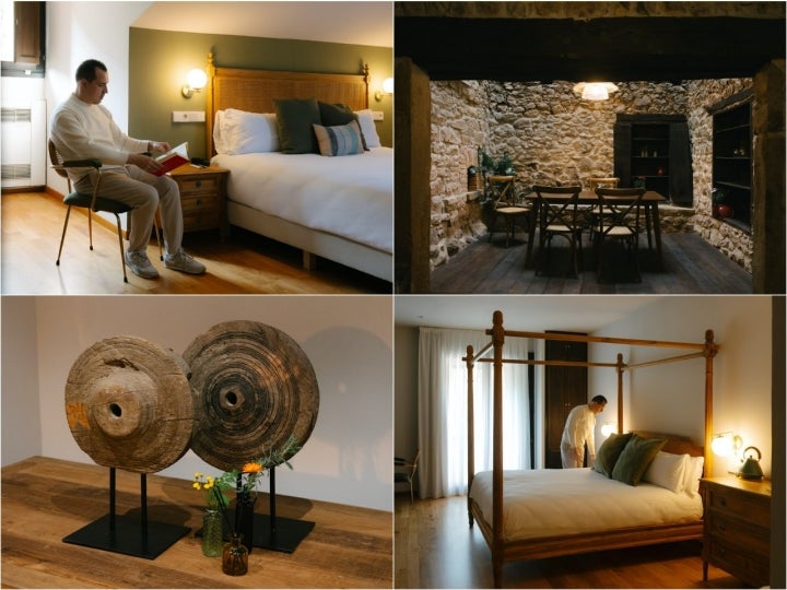 Habitaciones y estancias del hotel Palacio de Arriba (Mieres):