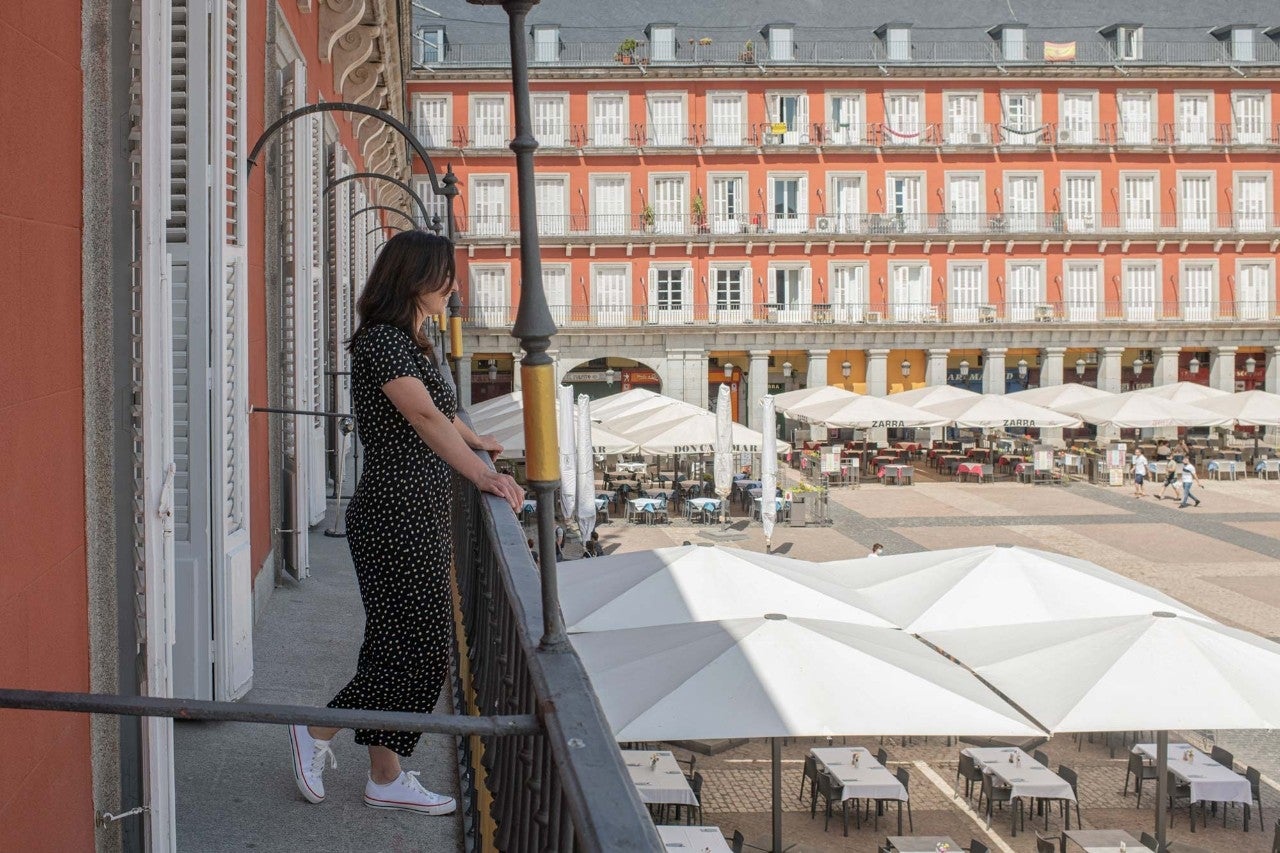 El lujo de desperezarse en la Plaza Mayor de Madrid