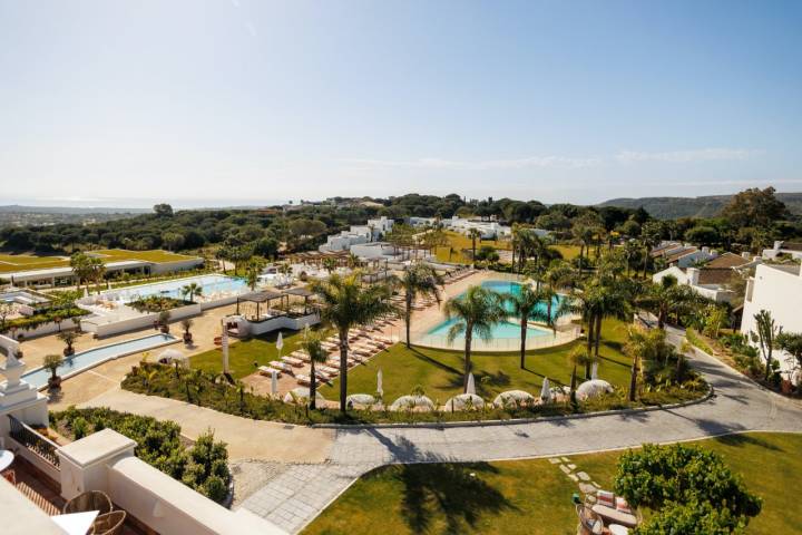 Vista general del resort SO/Sotogrande , Cádiz 