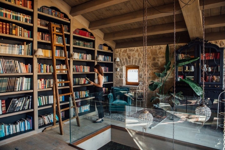 Hotel Vella Farga (Lladurs) biblioteca