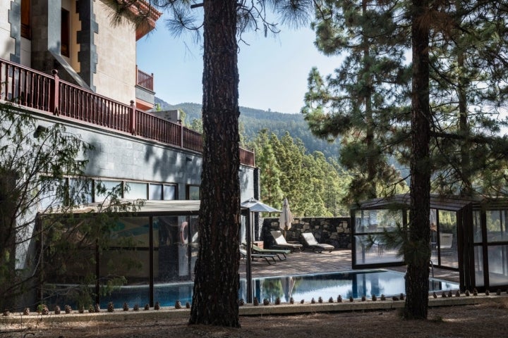 Piscina del hotel Villalba (Vilaflor, Tenerife).