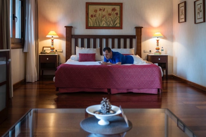 Habitación del hotel Villalba (Vilaflor, Tenerife).