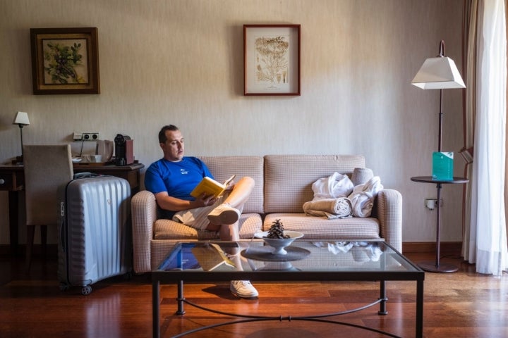 Habitación del hotel Villalba (Vilaflor, Tenerife).