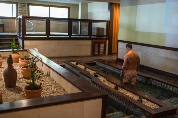 Spa del hotel Villalba (Vilaflor, Tenerife).