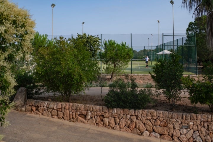 Hotel Zoetry. Pista de tenis