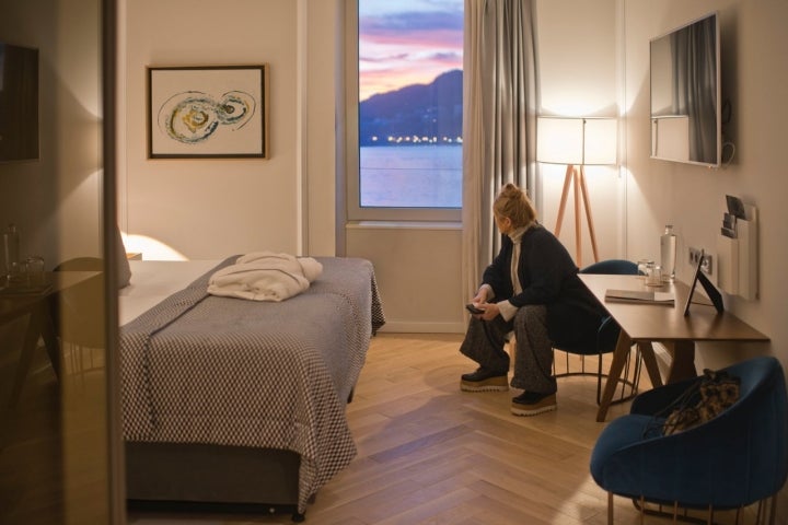 Habitación del hotel 'Lasala' de Donostia