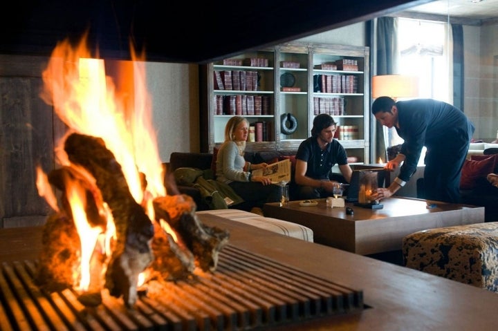 Al calor de la chimenea se descansa mejor. Foto: Val de Neu