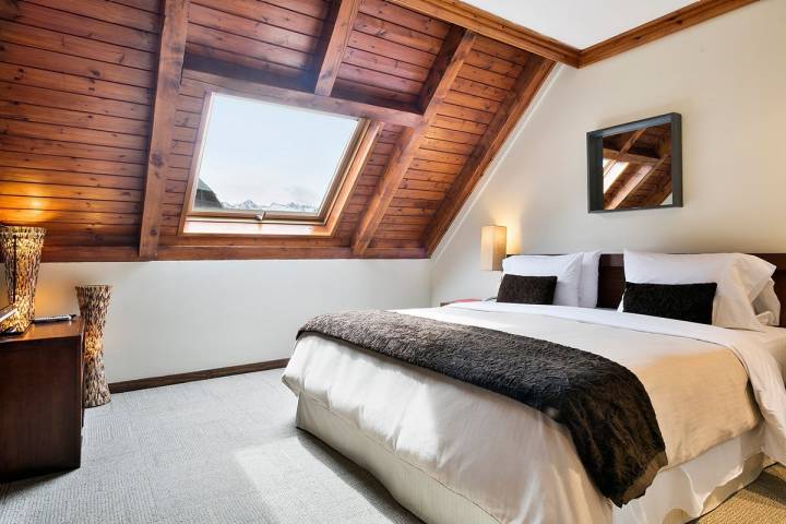 Así son las 'suites' de este hotel en plenas montañas. Foto: Rafaelhoteles by La Pleta.