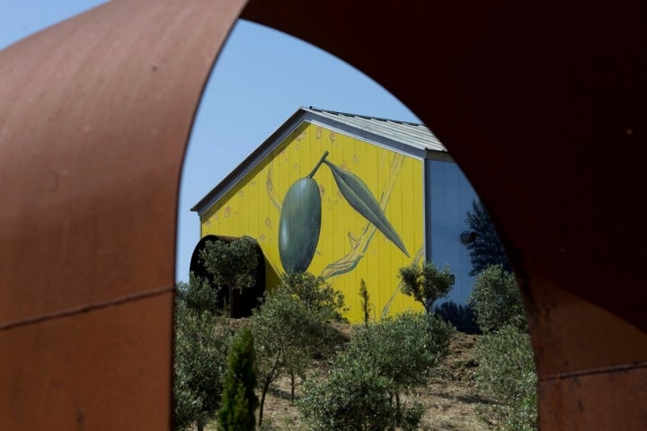 Detalles actuales en un cortijo del siglo XIX.