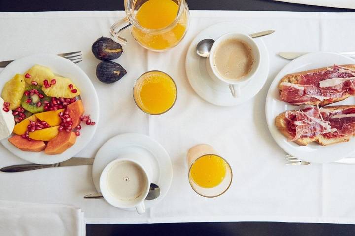 Un buen desayuno para empezar el día. Foto. Niwa Hotel Spa.