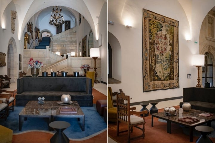 Parador de León: escalera