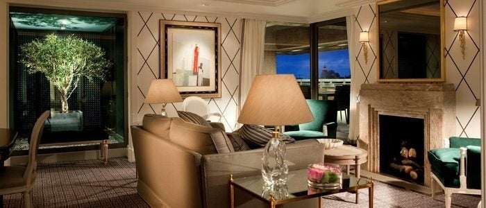 Suite Real del hotel Villa Magna en Madrid.