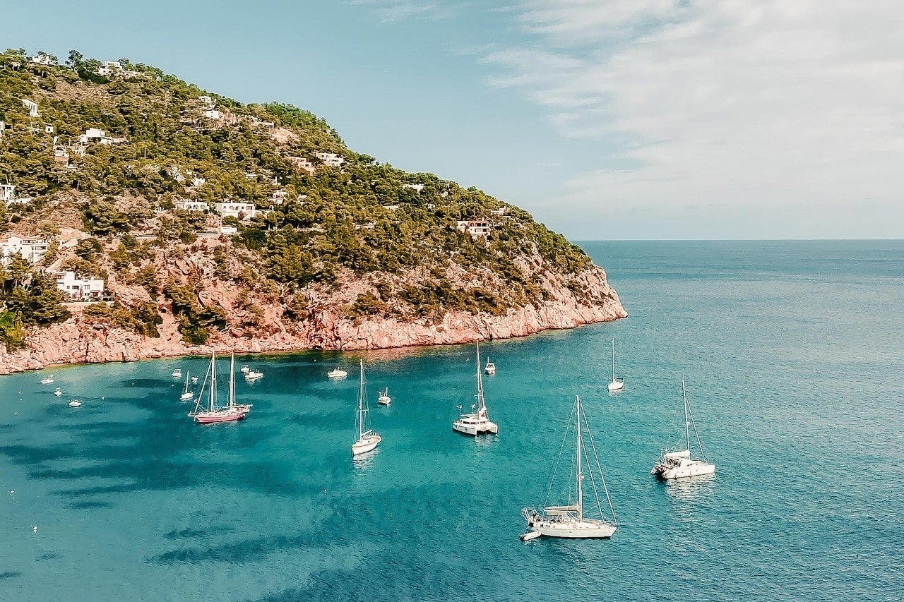 Cala en Ibiza.