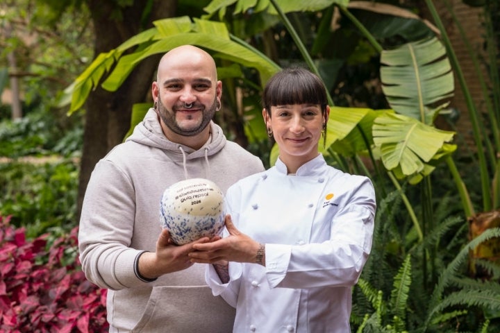 Bruno e Iris Jordán, de Ansils (Huesca), premio Sol Sostenible #AlimentosdEspaña 2026 en la categoría de Un Sol.