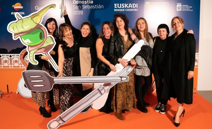 Maca de Castro, Begoña Rodrigo, Lucía Freitas, Mar Gómez, Rebeca Hernández y María Gómez estrenan nuevo Sol en 2019. Foto: Iñigo Sierra