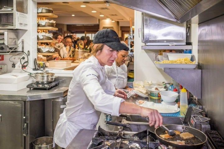 Soles de pintxos: La Viña (Begoña Rodrigo en cocina)