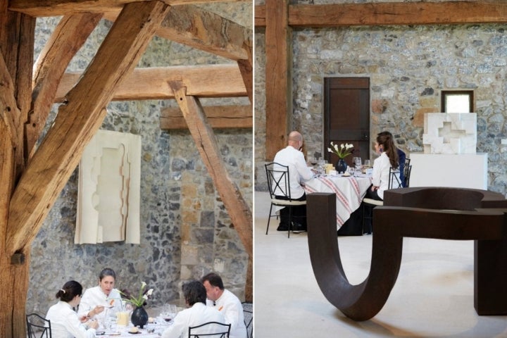 Final MasterChef 9: obras de Eduardo Chillida dentro del caserío
