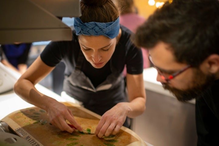 Carolina Sánchez cocina