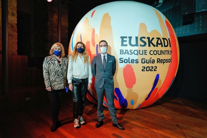 Presentación Soles Guía Repsol 2022 en Donostia-San Sebastián