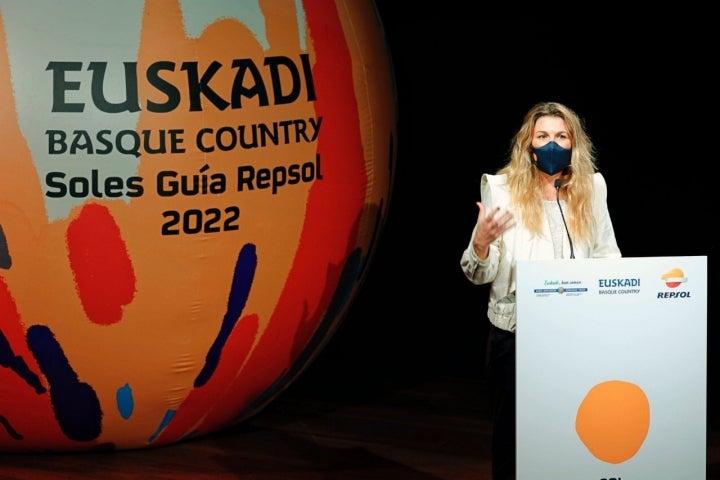 Presentación Soles Guía Repsol 2022 en Donostia-San Sebastián (María Ritter)