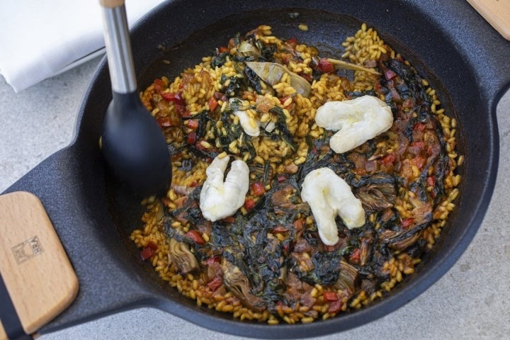 Arroz cocochas Monastrell