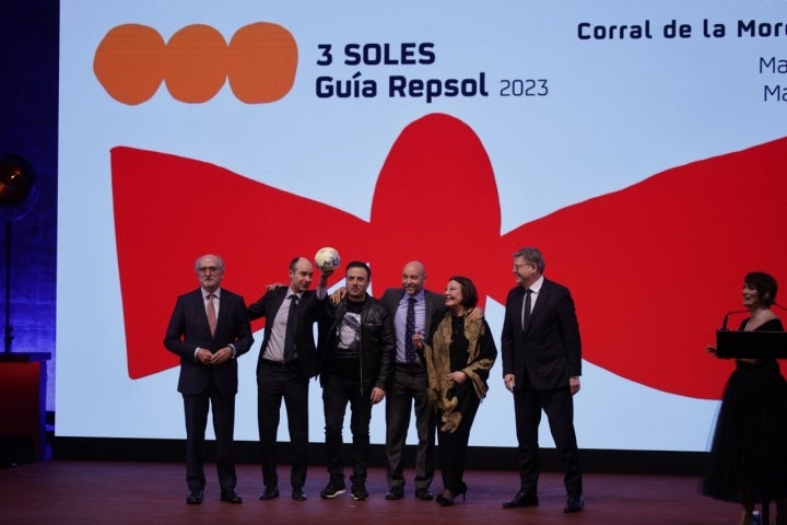 David García, Armando del Rey, Juanma del Rey y Blanca del Rey, de 'Corral de la Morería'.