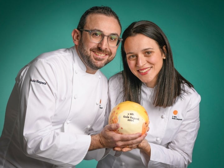 José Vicente Garnés y María Adrián