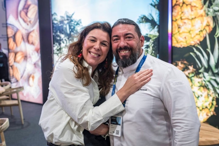 María Ritter ha acompañado a los Soles tinerfeños en Madrid Fusión.