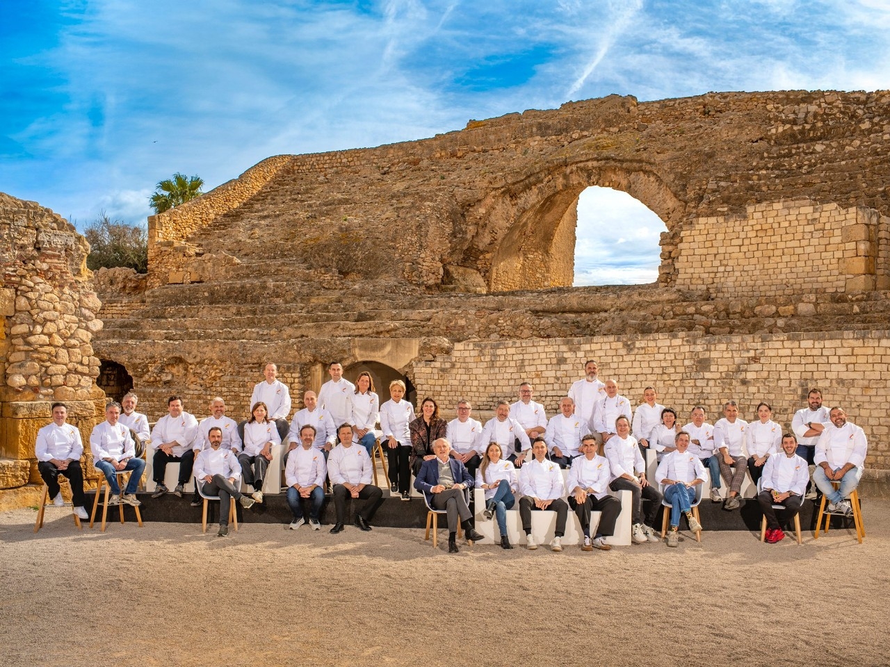 El olimpo de los cocineros, en el anfiteatro romano de Tarragona