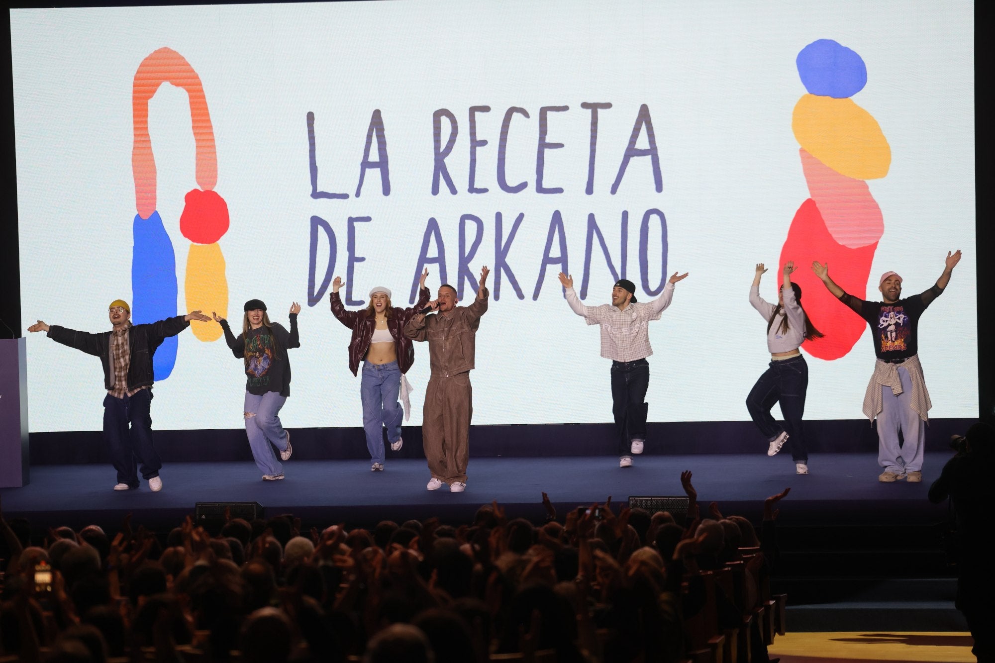 Arkano durante su actuación al final de la gala.