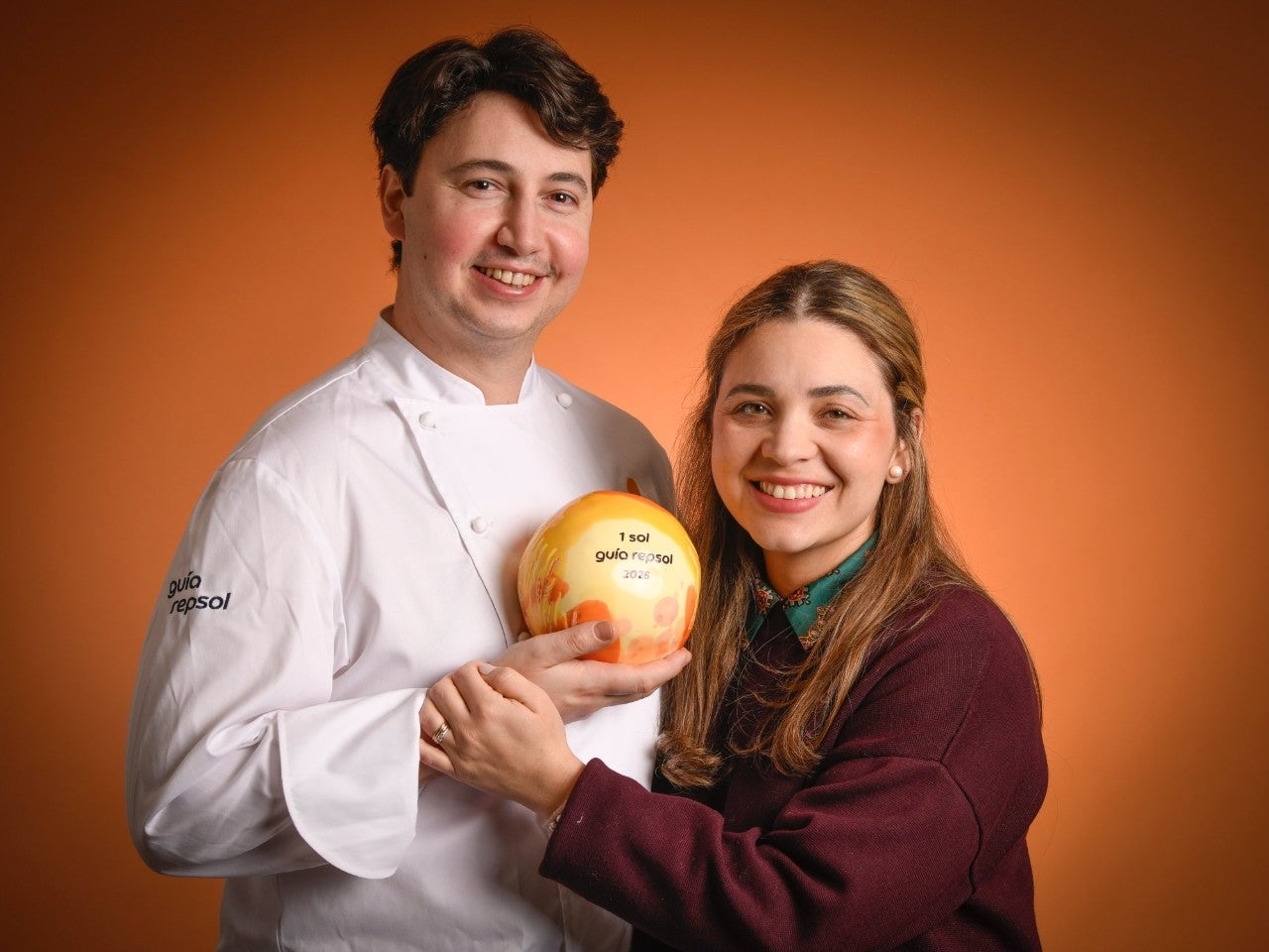 Ausiàs Signes y Felicia Guerra, en Ausiàs (Pedreguer, Alicante).