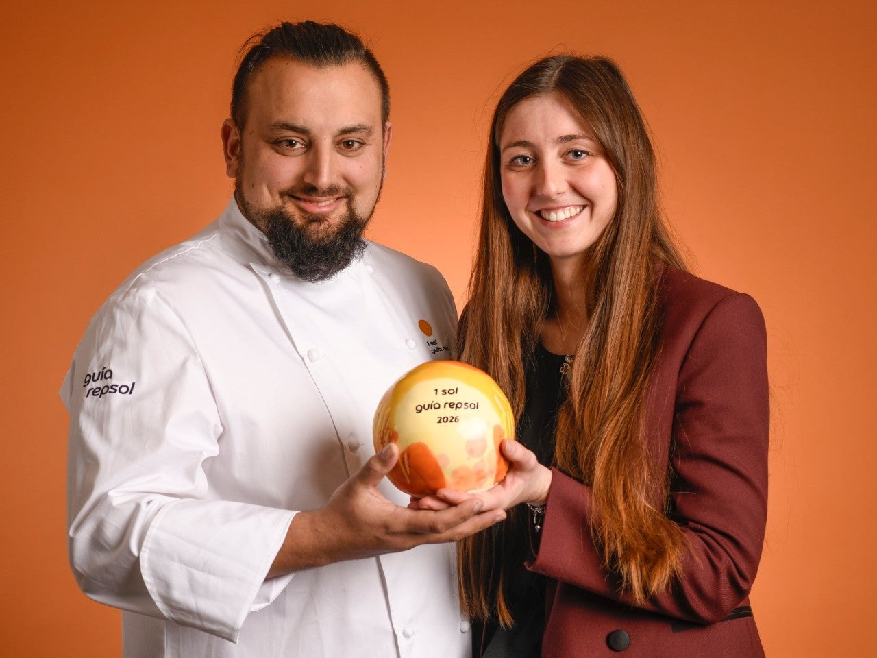 Miguel Galino y Lucía Boned, de Galino Pueyo (Tardienta, Huesca).