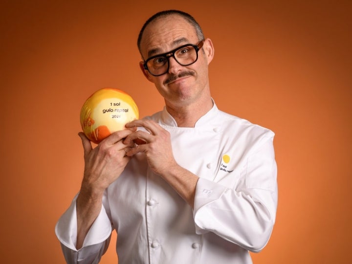 Íñigo Lavado, del restaurante Itzuli (San Sebastián, Gipuzkoa).