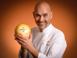 Rafa Centeno, chef de Vértigo (Sober, Lugo).