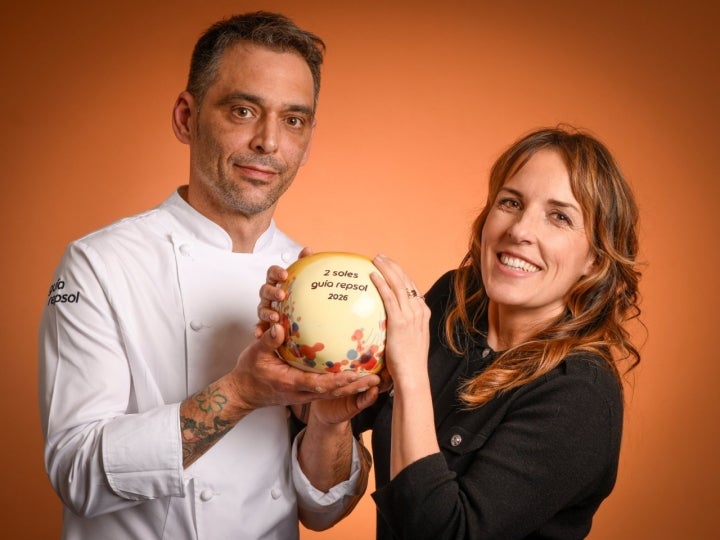 Eduardo Quintana y Cristina Cruz, de La Bicicleta (Hoznayo, Cantabria).