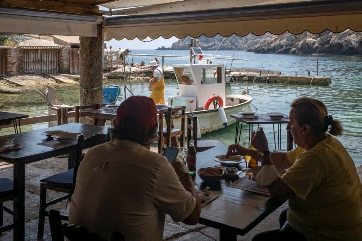 Chiringuito El Bigotes Ibiza vistas