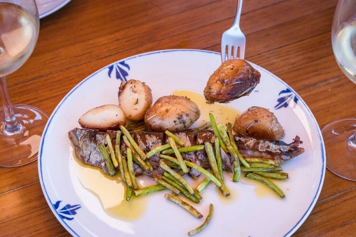 El Sombrerico Águilas estornino y patatas