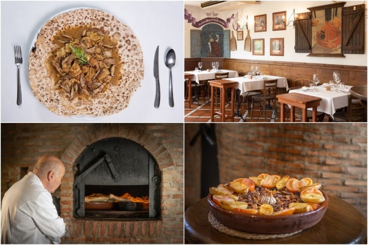 Gazpacho de pastor y arroz al horno, entre las especialidades de ‘Setaygues’: Foto cedida 