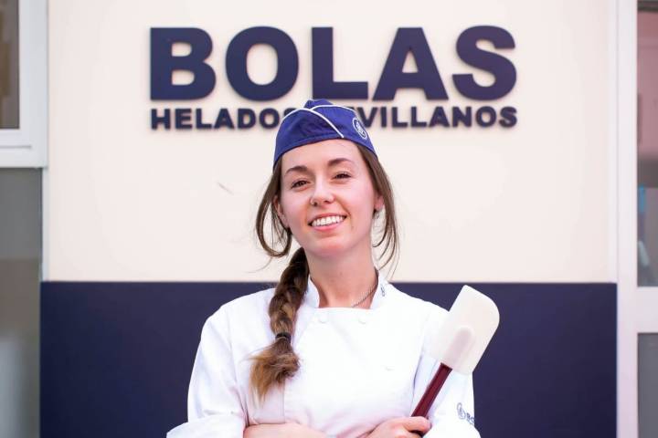 Rocío Cañizares es la maestra heladera de 'Bolas'. 