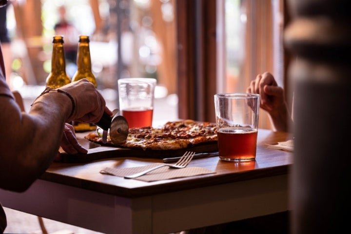 "En Eraul hay una pizzería...". Foto cedida