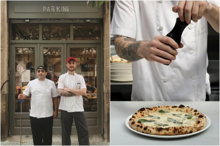 A veces menos es más. Foto: Facebook 'Parking Pizza'