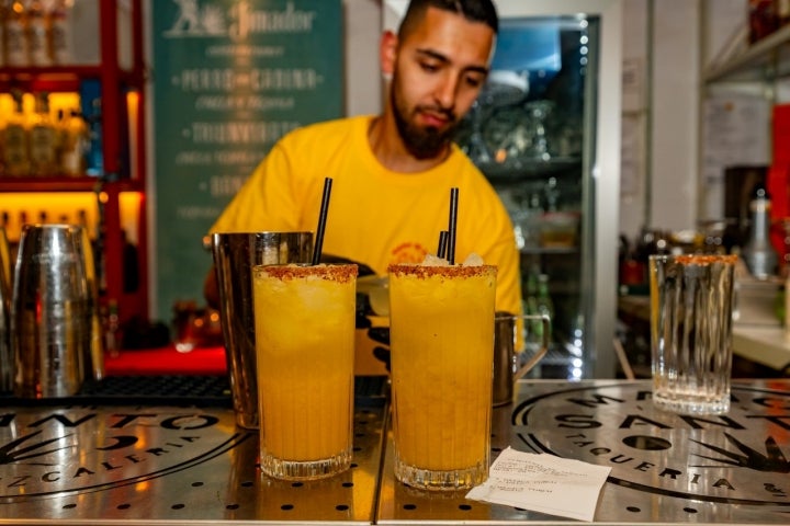 La coctelería es otra de las claves de este mexicano.