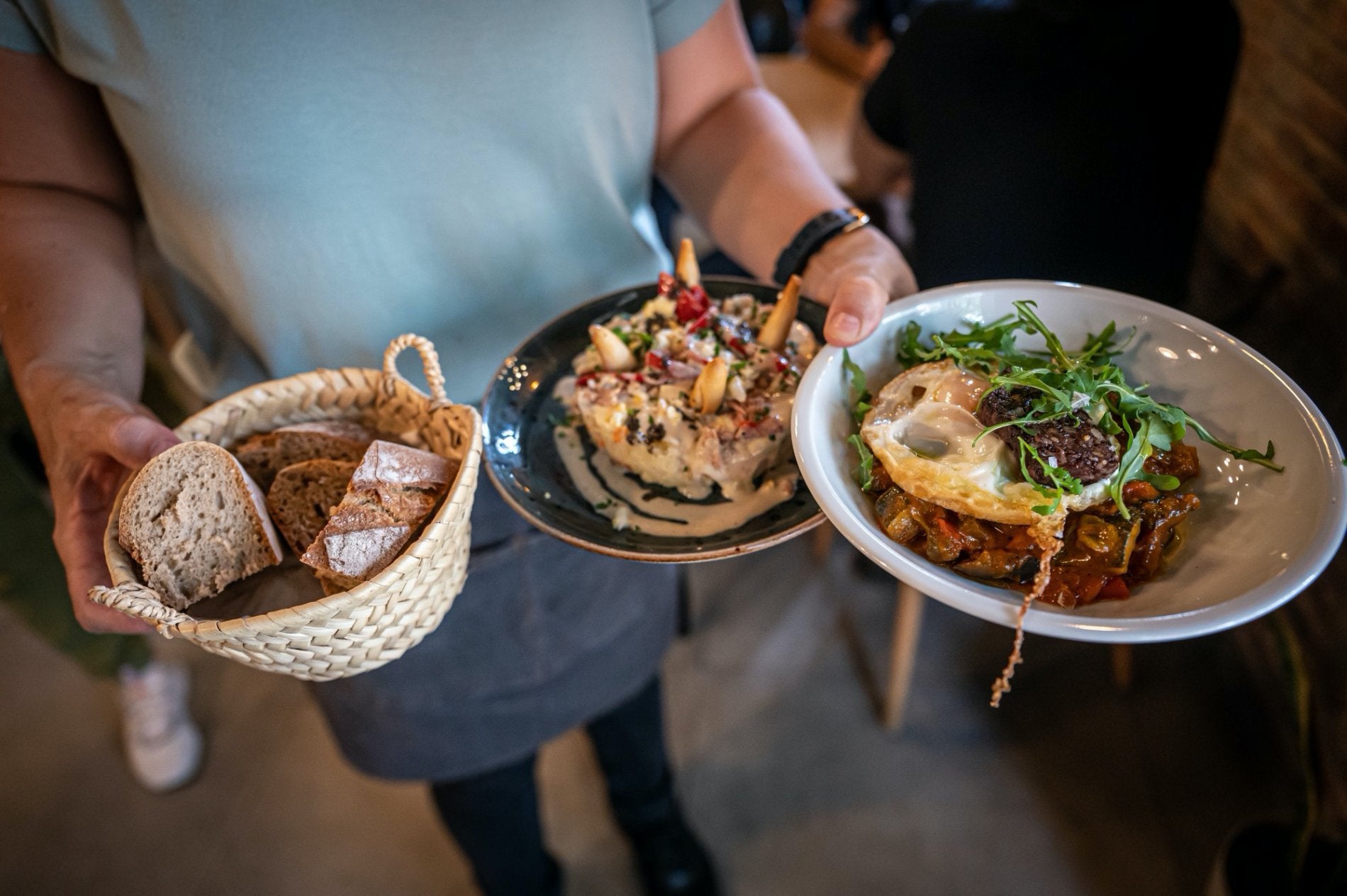 Platos de La Marcelina, en Barcelona