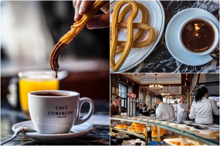 Para lugares emblemáticos donde merendar: 'Café Comercial'. Foto: 'Café Comercial'