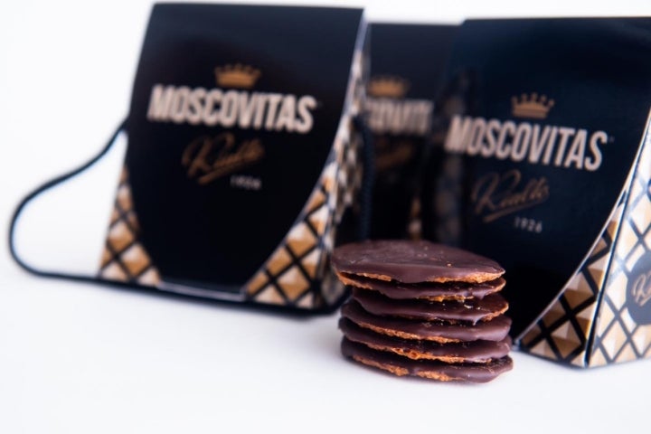 Las moscovitas, reinas de la confitería ovetense. Foto: Facebook 'Rialto'