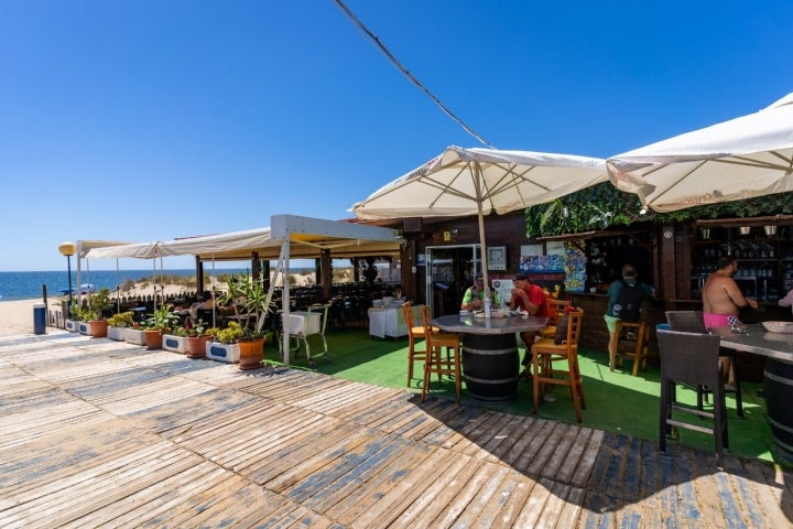 Chiringuito El Portugué en Isla Cristina (Huelva)