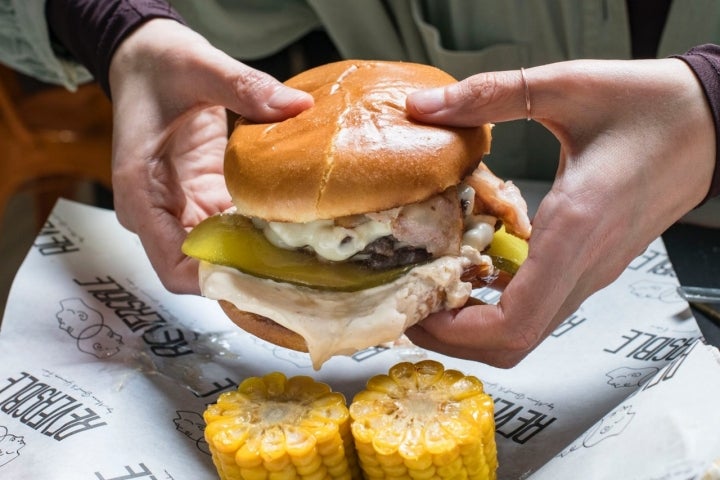 Hamburguesa de Reversible