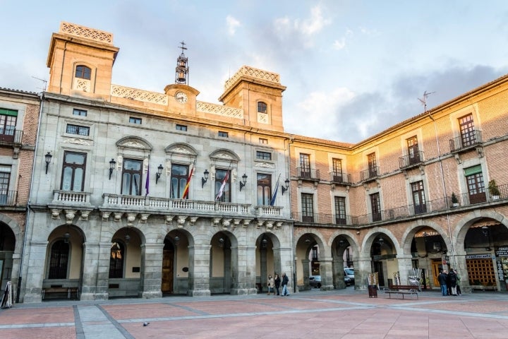 Un lugar clave: la plaza del Mercado Chico. Foto: Shutterstock.